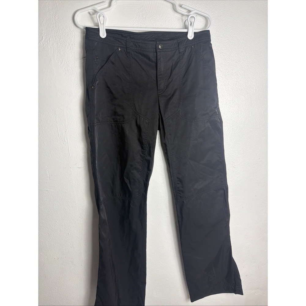 Lauren Ralph Lauren Y2K Baggy Cargo Pants‎ Black Womens Size 8 Utility Punk Goth